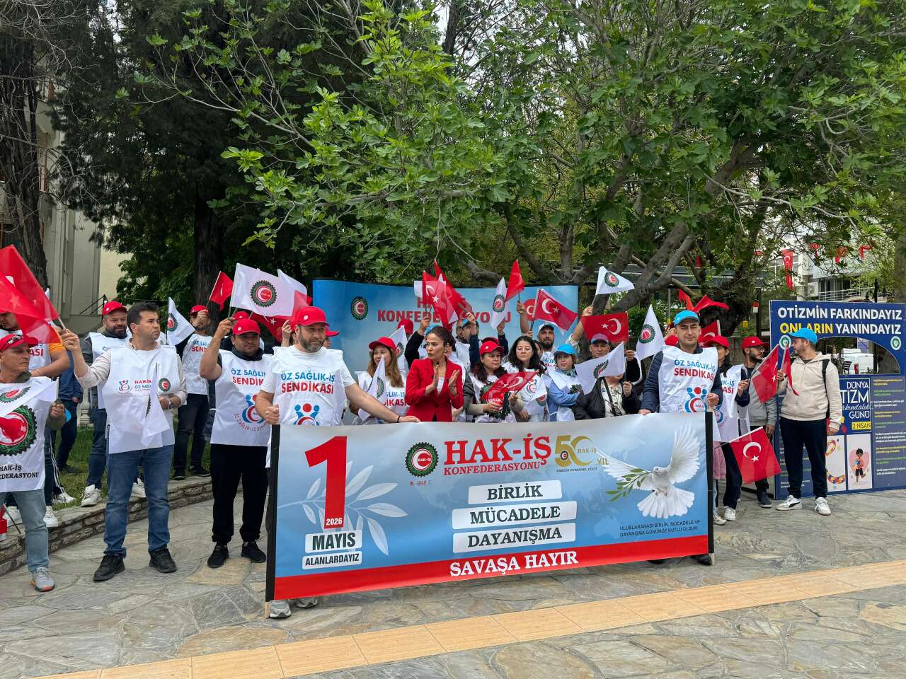 Muğla’da 1 Mayıs’ta HAK-İŞ’ten Net Mesaj: “Ücrette Adalet, İşte Güvence, Savaşa Hayır” 1